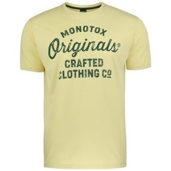 Kleidung Herren T-Shirts Monotox Originals Crafted Gelb