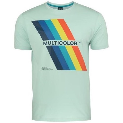 Kleidung Herren T-Shirts Monotox Multicolor Grün