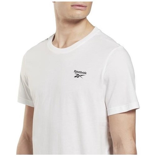 Kleidung Herren T-Shirts Reebok Sport Left Chest Logo Weiss