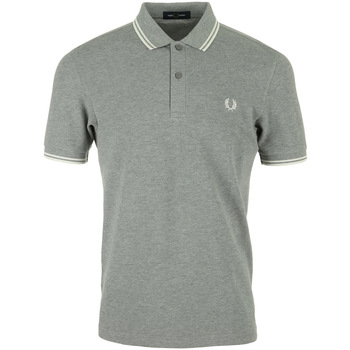 Fred Perry Twin Tipped Shirt Grau