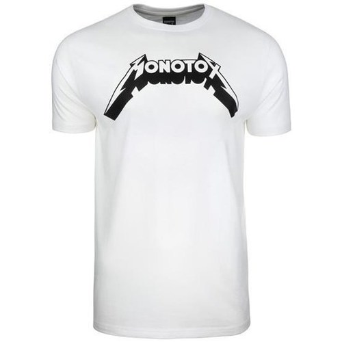 Kleidung Herren T-Shirts Monotox Metal Weiss