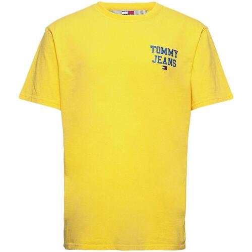 Kleidung Damen T-Shirts & Poloshirts Tommy Jeans  Gelb