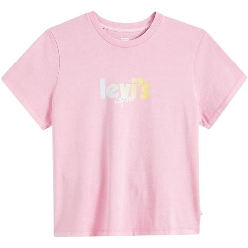 Kleidung Damen T-Shirts & Poloshirts Levi's  Rosa