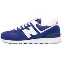 Schuhe Herren Sneaker Low New Balance 574 Blau, Weiß