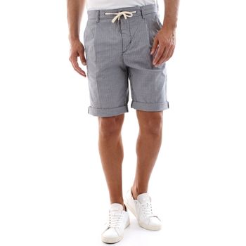 Kleidung Herren Shorts / Bermudas 40weft COACHBE 7102-DENIM Weiss