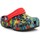 Schuhe Kinder Sandalen / Sandaletten Crocs Classic Tie Dye Graphic Kids Clog T 206994-4SW Multicolor