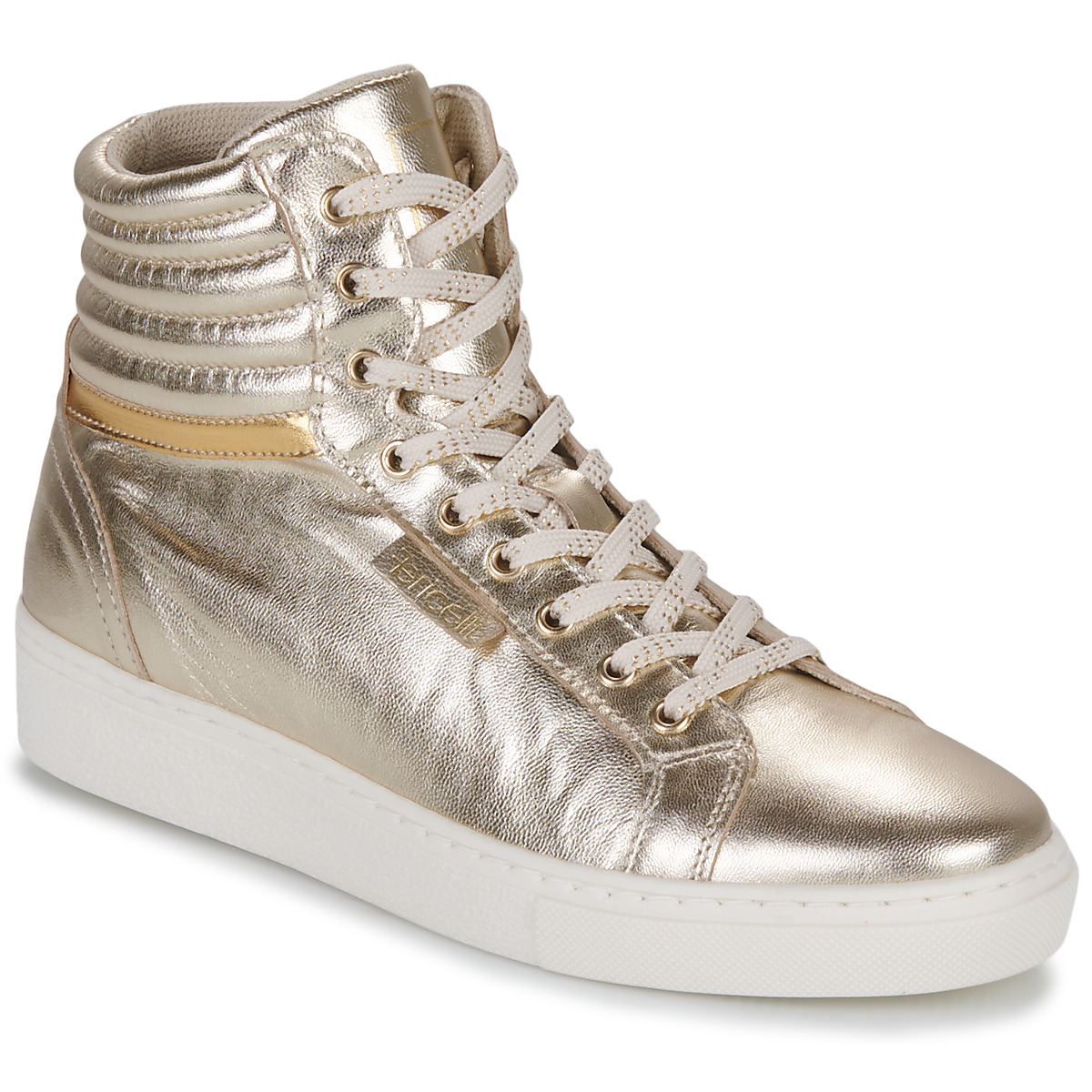 Schuhe Damen Sneaker High Fericelli POESIE Gold