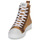 Schuhe Damen Sneaker High Betty London ETOILE Camel / Weiss