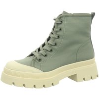 Schuhe Damen Sneaker High La Strada Stiefeletten LT KAHAKI CANVAS 2182633-4072 oliv