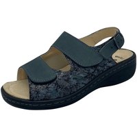 Schuhe Damen Sandalen / Sandaletten  Sandaletten Komfort Sandalette 710003 05 Blau