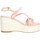 Schuhe Damen Sandalen / Sandaletten Silvian Heach SHS808 Rosa