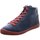 Schuhe Damen Stiefel Softinos Stiefeletten P900653011 Blau