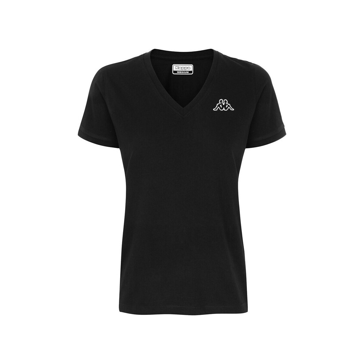 Kleidung Damen T-Shirts & Poloshirts Kappa 303H0P0 Schwarz