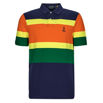 Kleidung Herren Polohemden Polo Ralph Lauren SSKCCLSM5-SHORT SLEEVE-POLO SHIRT Multicolor
