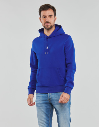 Kleidung Herren Sweatshirts Polo Ralph Lauren SWEATSHIRT DOUBLE KNIT TECH LOGO CENTRAL Blau / Saphir / Star
