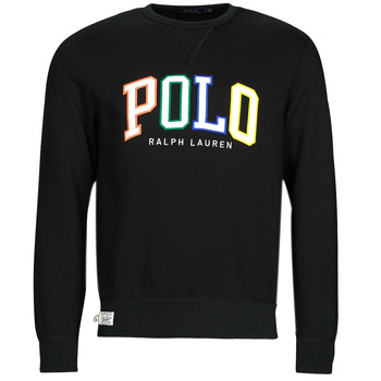 Kleidung Herren Sweatshirts Polo Ralph Lauren LSCNM4-LONG SLEEVE-SWEATSHIRT Schwarz / Multicolor