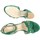 Schuhe Damen Sandalen / Sandaletten Silvian Heach SHS536 Grün