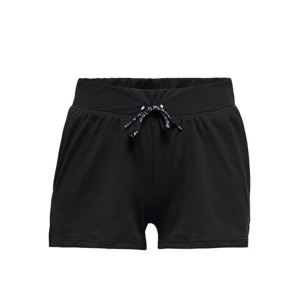 Kleidung Damen Shorts / Bermudas Only Play 15189170 PERFORMANCE SHORTS-BLACK Schwarz