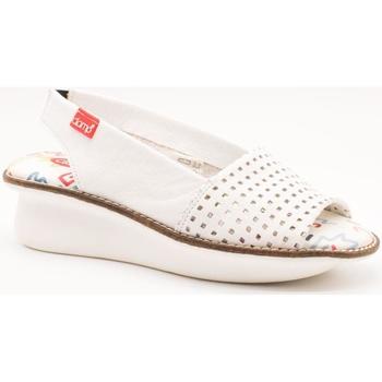 Schuhe Damen Sandalen / Sandaletten Clamp  Weiss