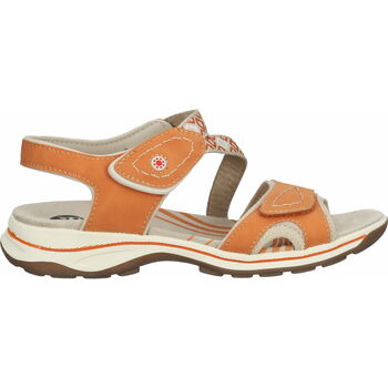 Schuhe Damen Sportliche Sandalen Bama Wanderschuhe Orange