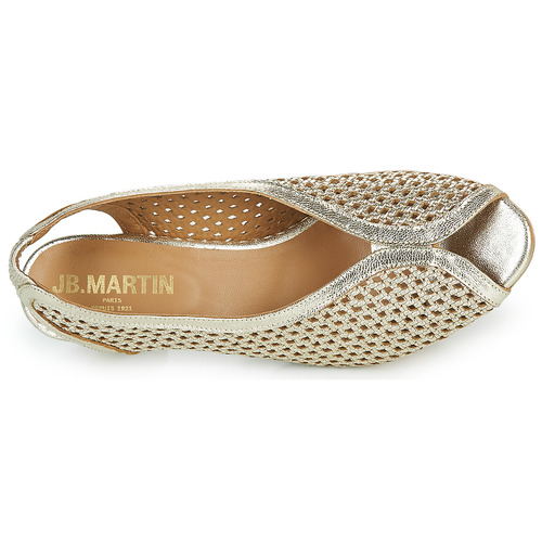 JB Martin 1LUXE Nappa /  perfo / Goldfarben