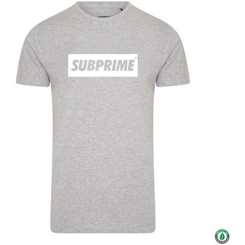 Kleidung Herren T-Shirts Subprime Shirt Block Grey Grau