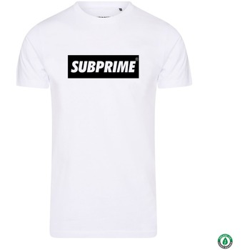 Kleidung Herren T-Shirts Subprime Shirt Block White Weiss