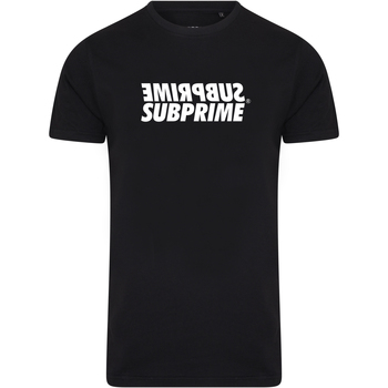 Kleidung Herren T-Shirts Subprime Shirt Mirror Black Schwarz