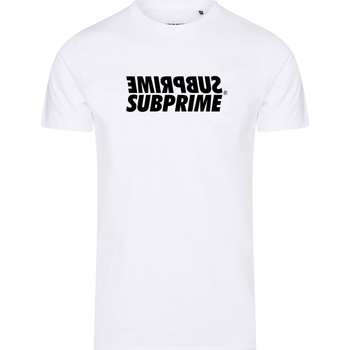 Kleidung Herren T-Shirts Subprime Shirt Mirror White Weiss