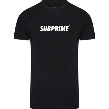 Kleidung Herren T-Shirts Subprime Shirt Basic Black Schwarz