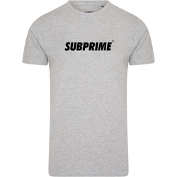 Kleidung Herren T-Shirts Subprime Shirt Basic Grey Grau