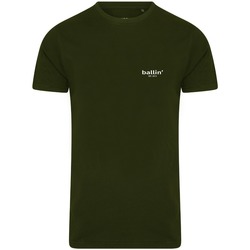 Kleidung Herren T-Shirts Ballin Est. 2013 Small Logo Shirt Grün