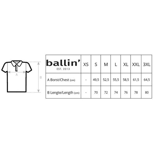 Ballin Est. 2013 Basic Polo Rosa