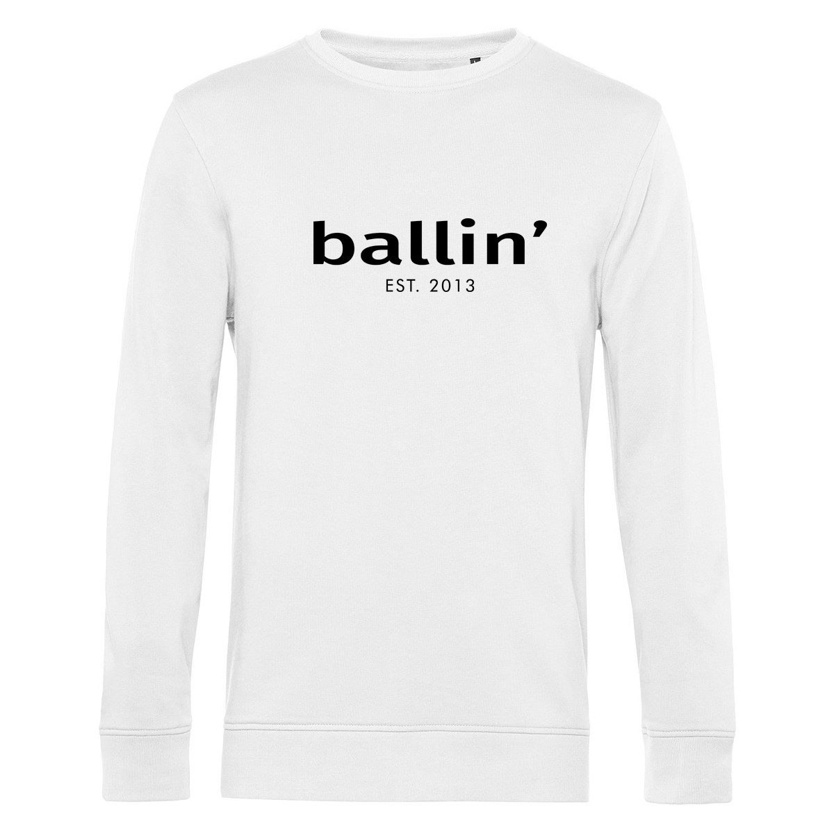 Kleidung Herren Sweatshirts Ballin Est. 2013 Basic Sweater Weiss