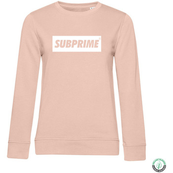Kleidung Damen Sweatshirts Subprime Sweat Block Roze Rosa