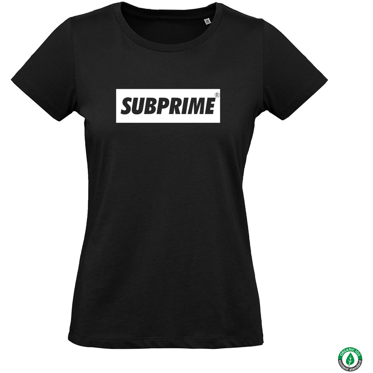 Kleidung Damen T-Shirts Subprime Wmn Tee Block Black Schwarz