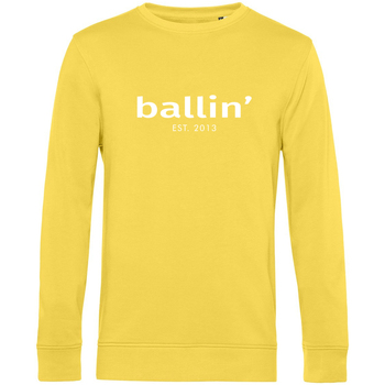 Kleidung Herren Sweatshirts Ballin Est. 2013 Basic Sweater Gelb