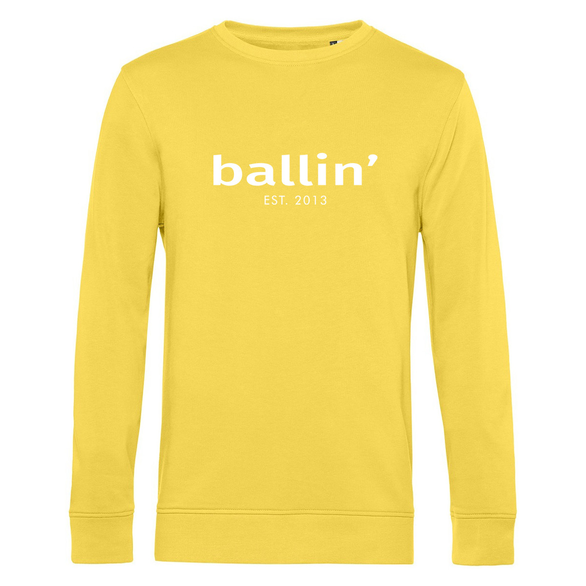 Kleidung Herren Sweatshirts Ballin Est. 2013 Basic Sweater Gelb
