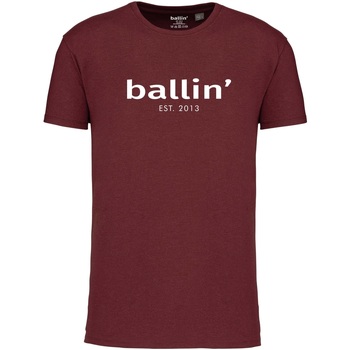 Kleidung Herren T-Shirts Ballin Est. 2013 Regular Fit Shirt Rot