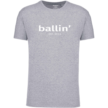 Kleidung Herren T-Shirts Ballin Est. 2013 Regular Fit Shirt Grau