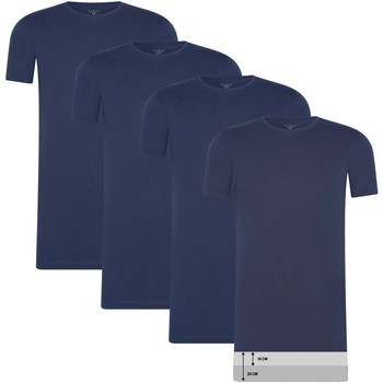 Kleidung Herren T-Shirts Cappuccino Italia 4-Pack T-shirts Blau