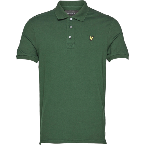 Kleidung Herren Polohemden Lyle & Scott Plain Polo Shirt Grün
