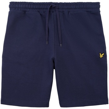 Kleidung Herren Shorts / Bermudas Lyle & Scott Sweat Short Blau