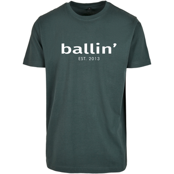 Kleidung Herren T-Shirts Ballin Est. 2013 Regular Fit Shirt Grün