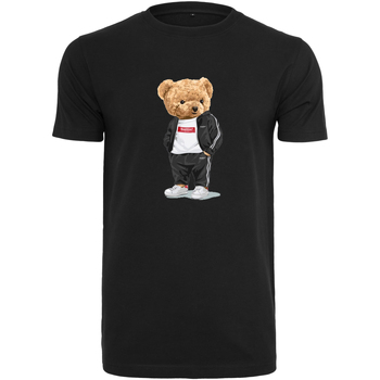 Kleidung Herren T-Shirts Ballin Est. 2013 Bear Tracksuit Tee Schwarz