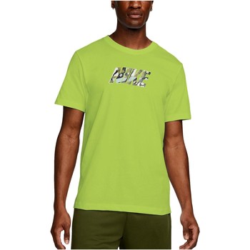 Kleidung Herren T-Shirts Nike CAMISETA AMARILLA HOMBRE  DRI-FIT DM6236 Grün