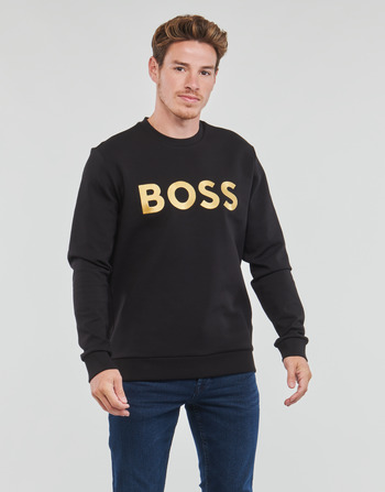 Kleidung Herren Sweatshirts BOSS Salbo 1 Schwarz / Gold