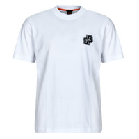 Kleidung Herren T-Shirts BOSS Tevarsity Weiss