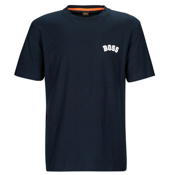 Kleidung Herren T-Shirts BOSS T-Prep Marine / Weiss