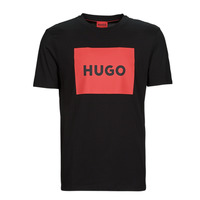 Kleidung Herren T-Shirts HUGO Dulive222 Schwarz / Rot